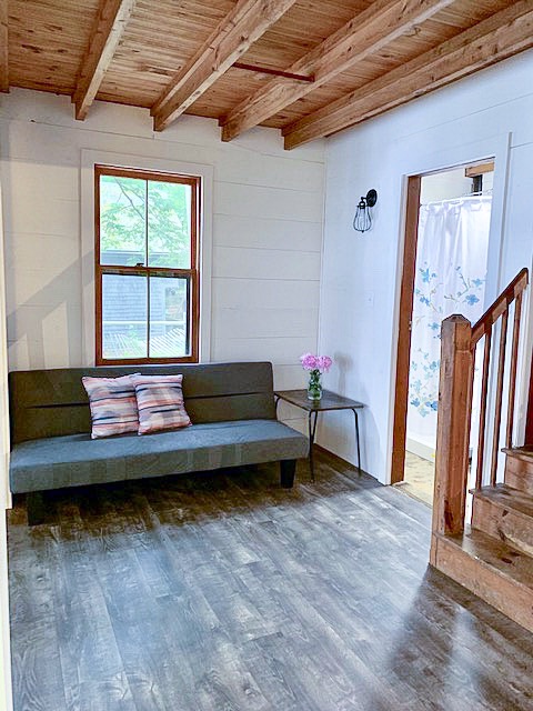 DIY shiplap walls