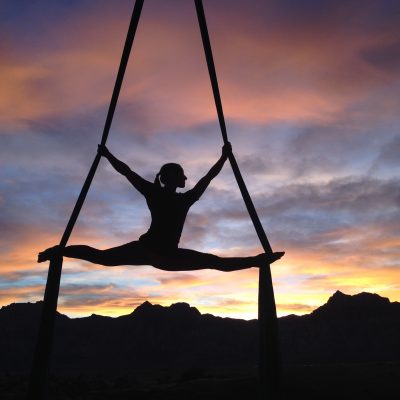 beginner aerial yoga experience