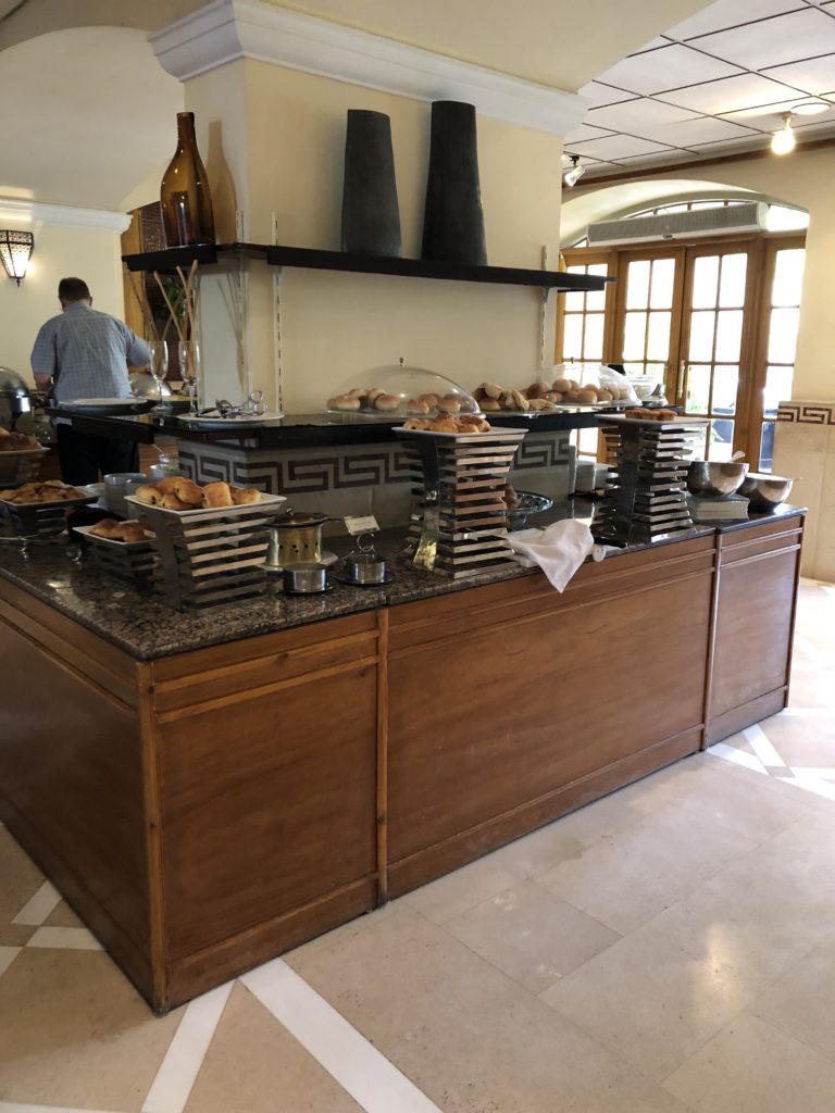 Breakfast buffet at the Pavillion Winter Luxor Hotel