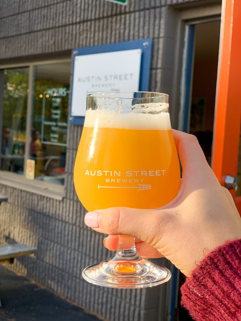 Austin Street Brewing company beer and tasting room