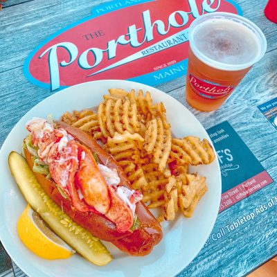 The Porthole Lobster Roll Maine