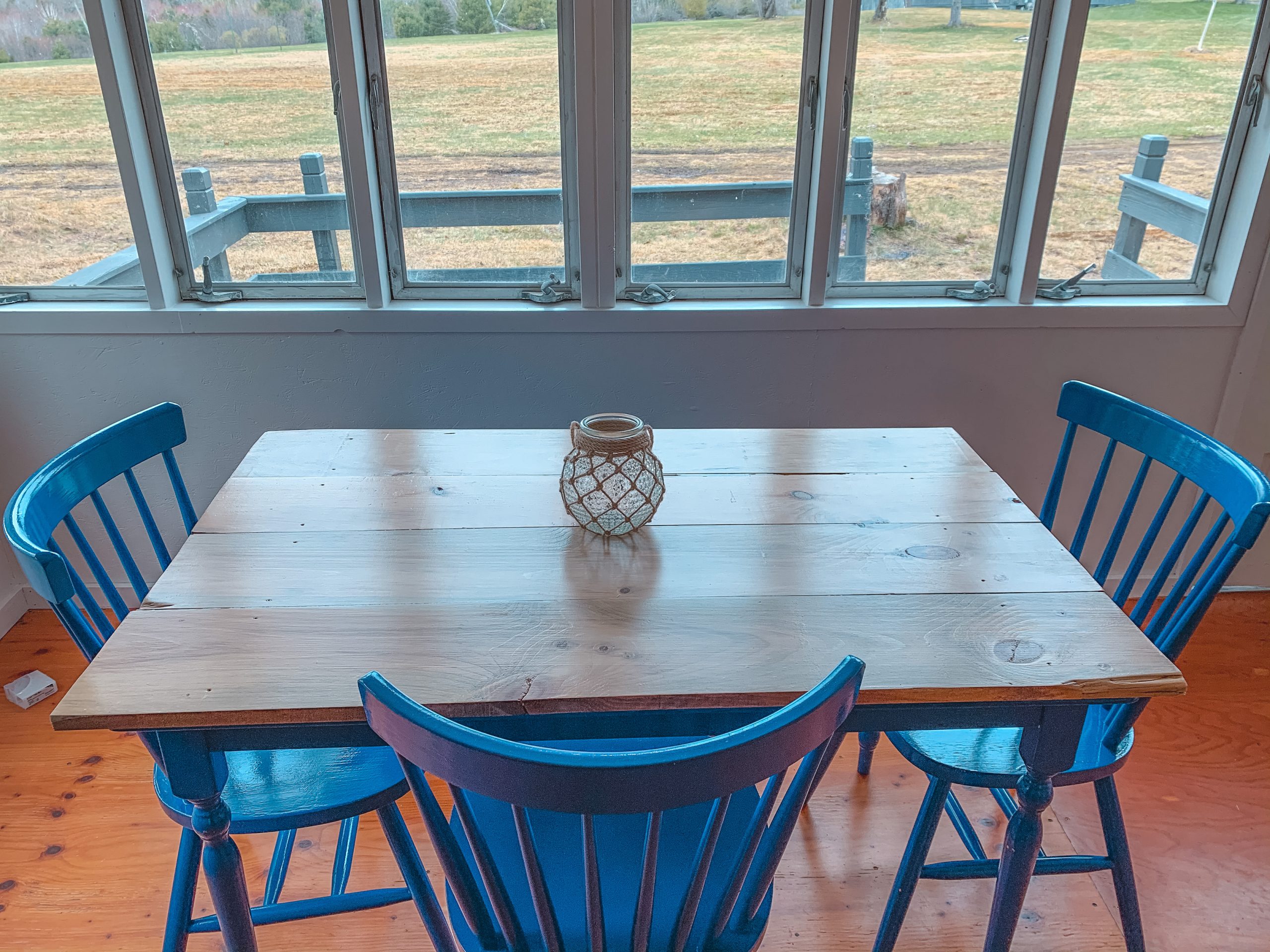 upcycled kitchen table