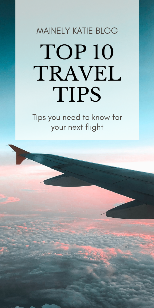 Top Travel Tips for Flights