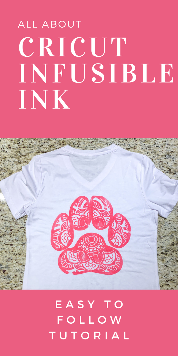 Since Cricut came out with infusible ink, I have been fascinated by how it actually worked. you cut it? What can you use it with? In this post I will walk you through my Cricut infusible ink tutorial, where I learned what to do and what not to do.