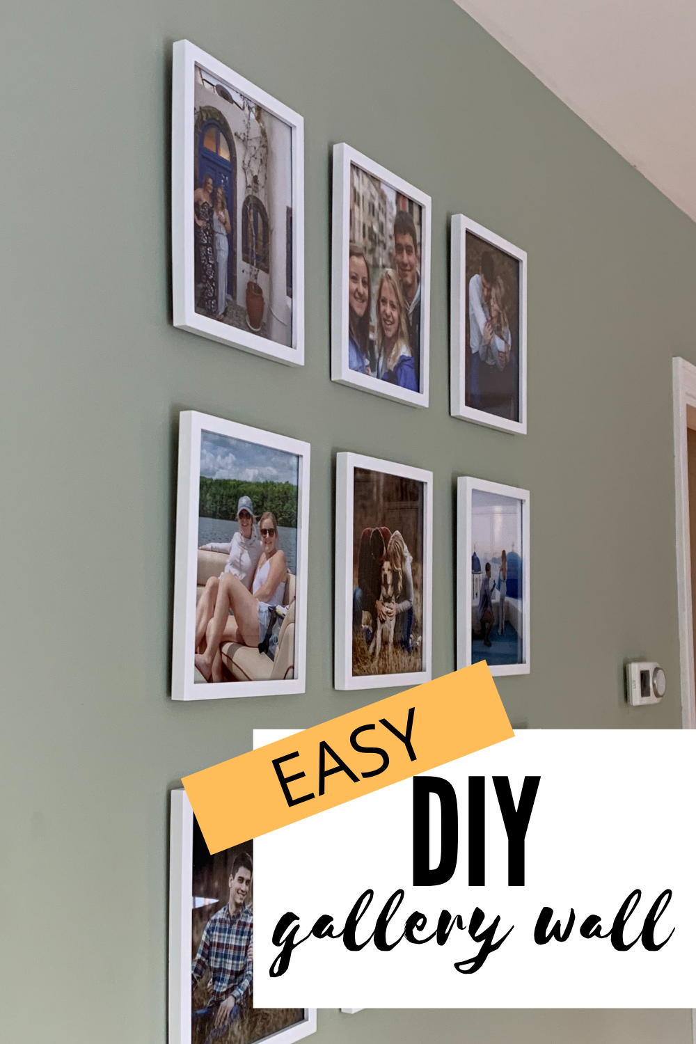 Picture Frame Wall Gallery: DIY on a Budget