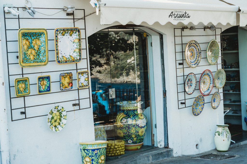 ceramics positano