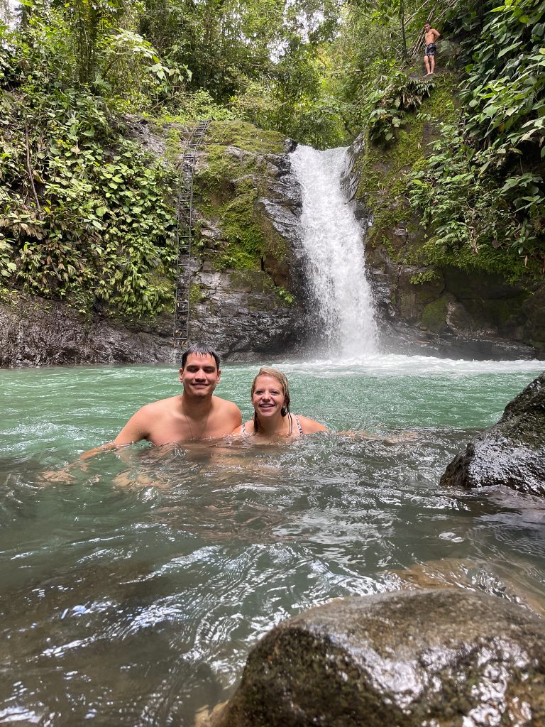 waterfall jumping for costa rica