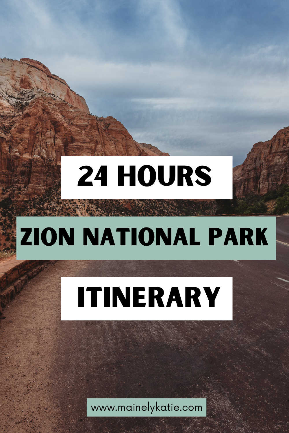 If you only have 24 hours in Zion National Park, check out my itinerary for some of the best things to do and see. You could easily spend days exploring, but if you are short on time, don't let that stop you from seeing one of the most beautiful National Parks!